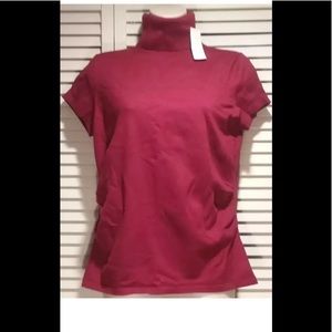 Ann TAYLOR short sleeve turtleneck